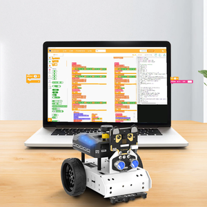 Kit Robot educativo linea che segue auto Robot con funzione di riconoscimento AI per l'apprendimento del Robot
