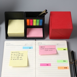 Multicolor Foldable Promotional Gifts square <strong>Cube</strong> <strong>Memo</strong> Pads Set Recyclable <strong>Memo</strong> Sticky <strong>Notes</strong> Set Box With Pen Holder - Product Image 3