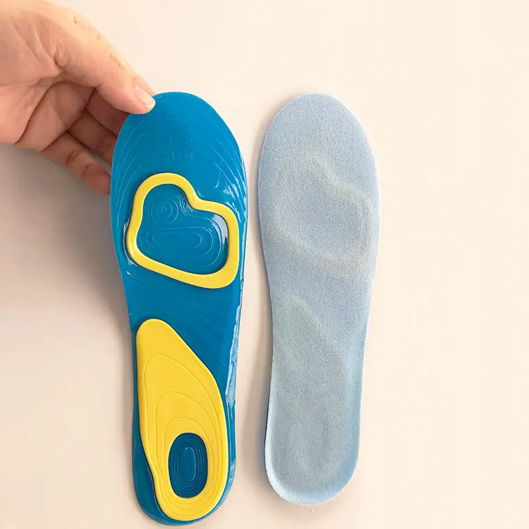 memory foam insoles acupressure magnetic insoles for feet massage foot gel insole