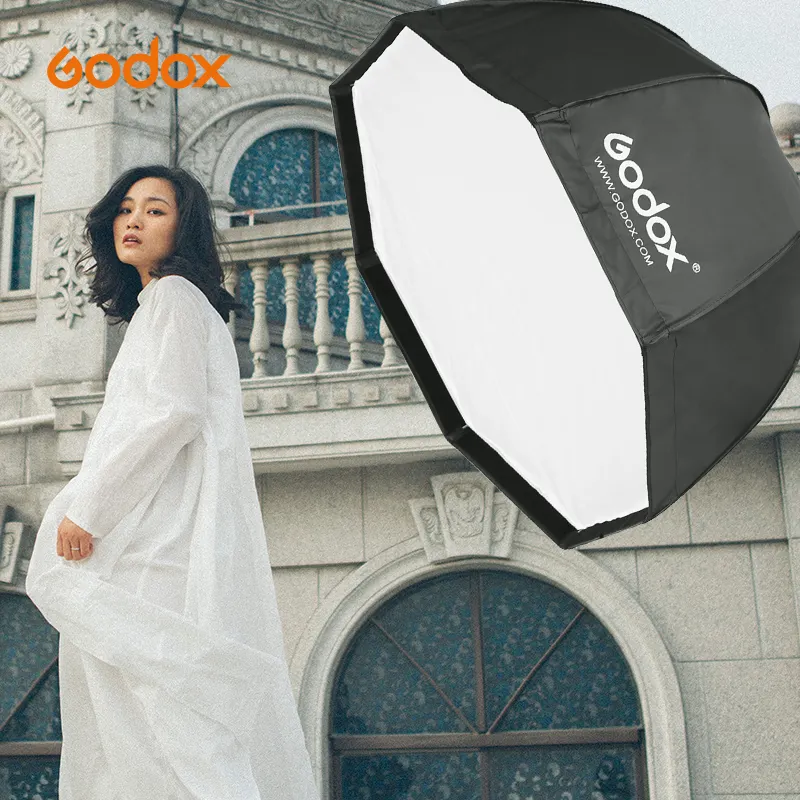 Godox-مظلّة تصوير ثمانية الزوايا, فلاش محمول ، 80 سنتيمتر ، 31.5 بوصة ، (سوفت بوكس فقط)