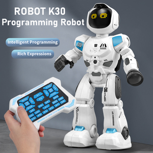 Toptan eğitim dokunmatik algılama Iinteractive elektrikli plastik akıllı büyük uzaktan kumanda robotlar oyuncak programlama için kız erkek - Product Image 2