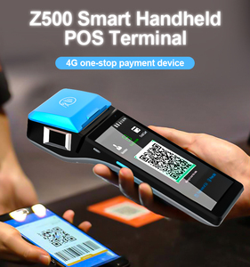 Lector de código RFID QR 4G Máquina inteligente NFC Terminal móvil Android Terminal de autobús Pago POS Fabricación Z500 - Product Image 2
