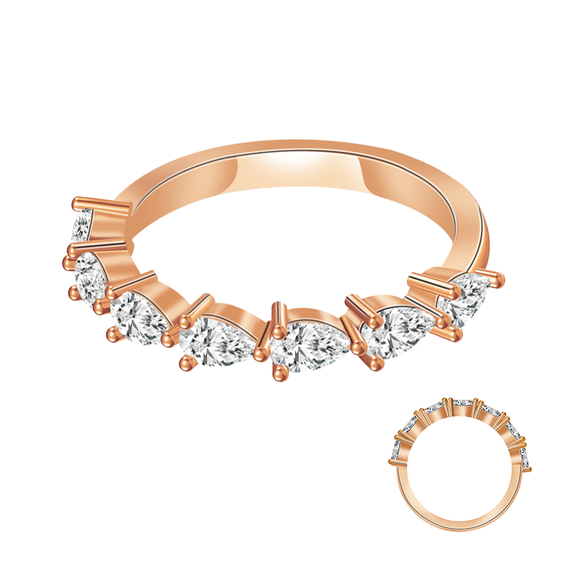 14k Rose Gold