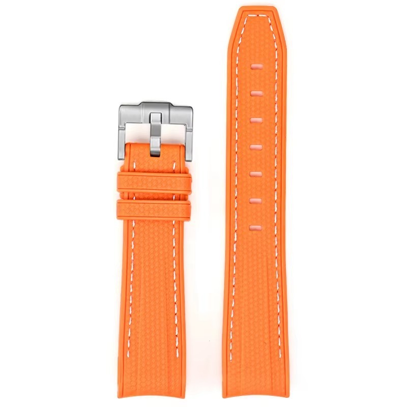 Orange+white line