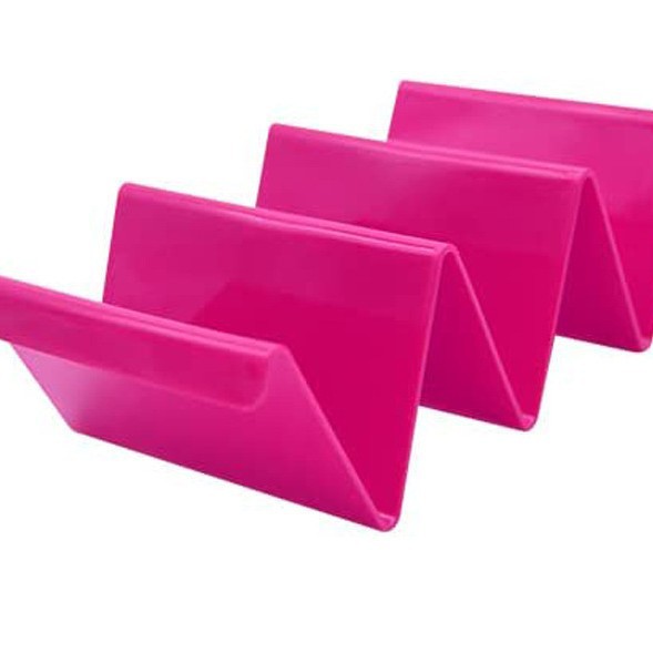 Support à crêpes Tx-rose rouge