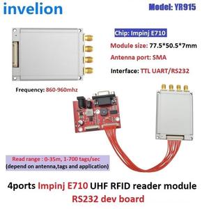 860-960MHz Módulo RFID de larga distancia Impinj E710 Chip Módulo lector UHF Epc Gen2 Sistema integrado para seguimiento de activos de almacén - Product Image 2