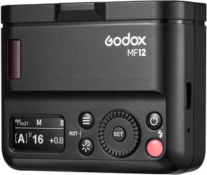 GODOX แฟลช MF12ขนาดเล็กสำหรับถ่ายภาพเร็วเร็วพิเศษมาโครพร้อมแฟลช TTL ระบบ X ในตัว + ตัวกรองสีสำหรับการถ่ายภาพมาโคร - Product Image 4