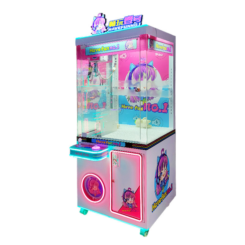 Play the Number One claw machine
