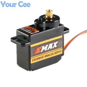 EMAX ES08MA II 12g Mini Metal dişli Analog Servo RC modeli için 2KG/0.10sec İha Robot uçak araba - Product Image 5