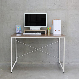 Cajón de mesa de ordenador de madera de acero de alta calidad, escritorio plegable sin instalación, conveniente Escritorio de cabecera para el hogar para pequeños - Product Image 2