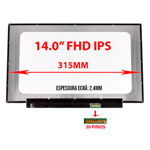 14.0 pollici schermo Lcd portatile matrice N140HCE-EN2 Rev.C2 IPS 100% SRGB FHD 1920x1080 30 pin pannello di ricambio opaco - Product Image 1