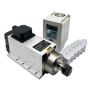 汉迪数控刳刨机主轴2.2kw风冷主轴电机，带翅片2.2kw变频调速套件 - Product Image 1