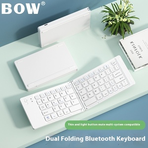 Arco plegable silencioso X23S para teclado Bluetooth para Apple iPad teléfonos móviles tabletas interruptor mecánico Delgado PC/computadoras para juegos - Product Image 5