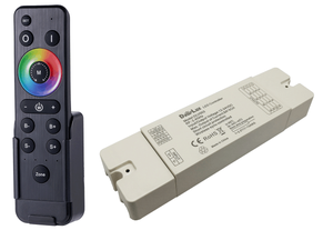 Fernbedienung Drahtlose Steuerung RF Touch Controller DIM/CCT/RGB/RGBW/RGBCW 5 in 1 4-Zonen-LED-Fernbedienung - Product Image 3