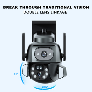 L 2K 4MP Motion Detection Two Way Voice TF Card Storage <strong>Computer</strong> Phone APP View Bullet Dome WiFi <strong>Network</strong> Surveillance Camera - Product Image 6