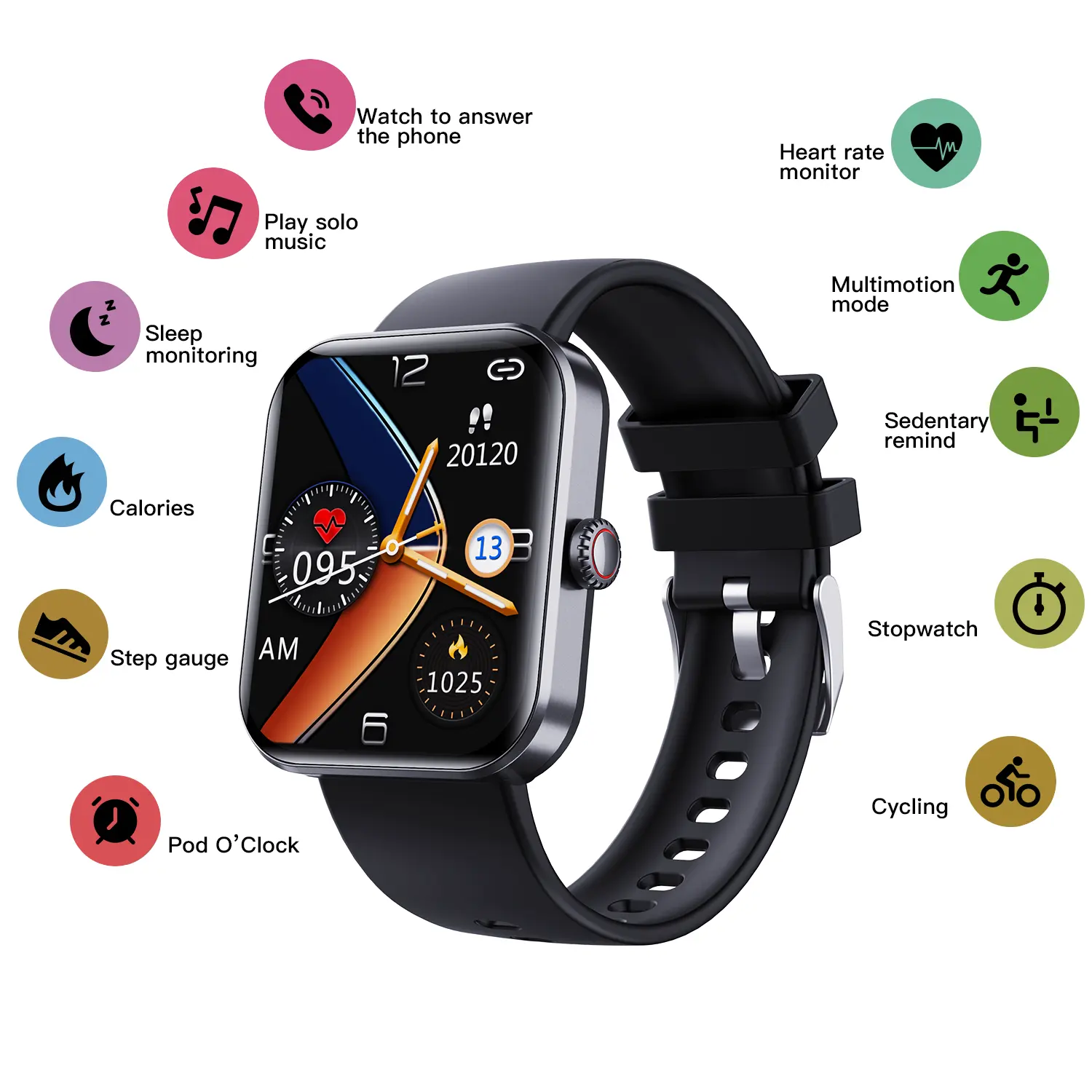 Hot selling and high-quality New Hot High Quality Smart Watch for Men Sports smart Watches For Android ios Smartwatch