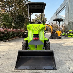 Miễn phí vận chuyển Xe xúc lật đa năng mini thủy lực INFRONT 1 tấn 900kg, động cơ Kubota, gầu hẹp 820 mm - Product Image 4