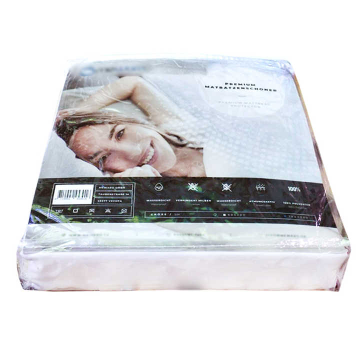 ผ้าฝ้าย100% เทอร์รี่ผ้าสังเคราะห์ชั้น Hypoallergenic กันน้ำที่นอนป้องกันปก