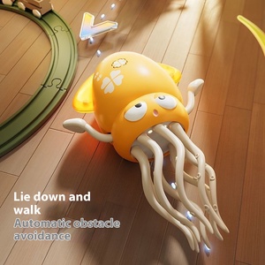 Bjq OEM <span class=keywords><strong>2025</strong></span> Sản Phẩm Mới Điện Có Thể Sạc Lại Đi Bộ Bạch Tuộc Cảm Biến Tránh Chướng Ngại Vật Năng Động Âm Nhạc Ánh Sáng Mới Lạ Đồ Chơi - Product Image 4