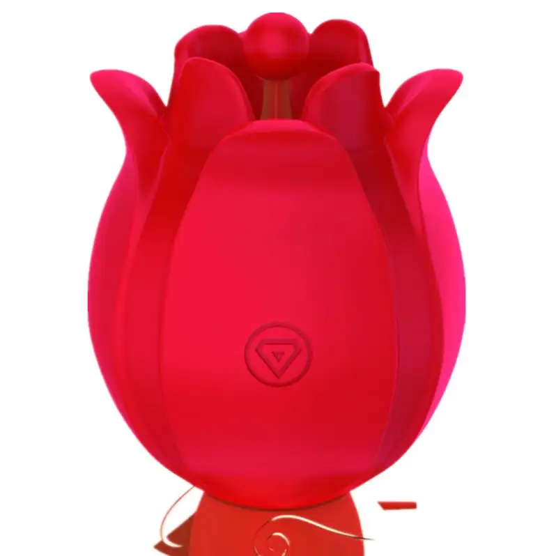 Nieuwe Schoonheid Oplaadbare Roosvormige Vibrerende Sex Vibrator Speelgoed Voor Seksproducten Vrouw