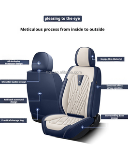Özelleştirilmiş 2025 spor stil all-package araba koltuğu Cushions11 adet evrensel deri koltuk kapakları kırmızı siyah <span class=keywords><strong>Napa</strong></span> havalandırmalı deri