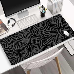 Alfombrilla para teclado de ratón de gran tamaño minimalista Simple, alfombrilla de escritorio de goma antideslizante para PC, juegos, uso de oficina, personalizable para la configuración de los niños - Product Image 5