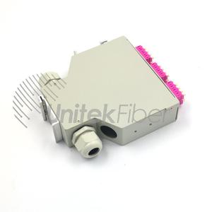 High Quality Indoor LC OM4 Multimode 24 Port DIN Rail ODF <strong>Module</strong> <strong>Patch</strong> <strong>Panel</strong> Fiber Optic Terminal Box - Product Image 3