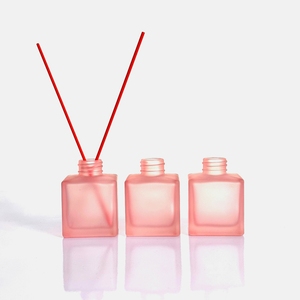 Kapaklar ve kutu ile 50ml 100ml 150ml 200ml boş kamışlı cam oda kokusu şişe - Product Image 6
