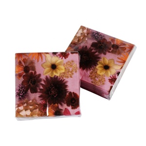 3 Ply 25*25CM Custom Printed Table Paper Color <strong>Napkin</strong> Serviettes Printing <strong>Napkins</strong> - Product Image 1