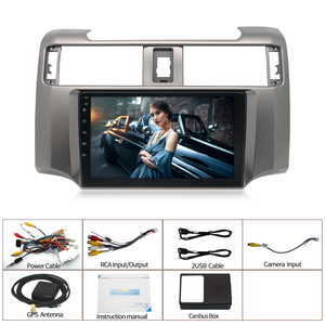 9 "Android 10.0 Car Radio Audio per Toyota 4runner 2010-2015 BT navigazione GPS 1 + 16GB Auto Stereo 2Din lettore Video multimediale - Product Image 6