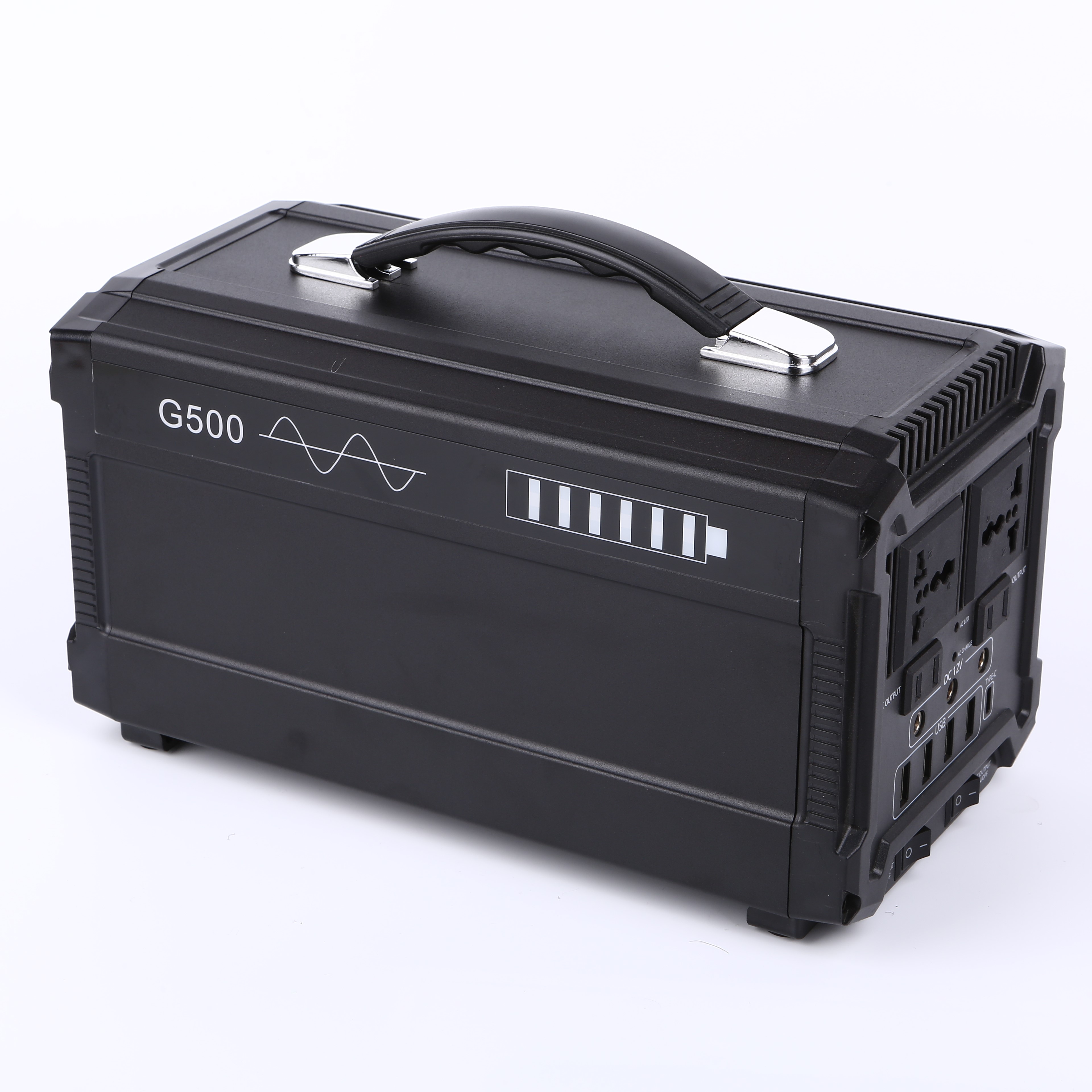 G500 Solar Electricity Generation Portable Electric Generator Home mini power bank 500w DC output AC/DC input