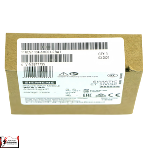 Nuevo auténtico Original Sie.mens 6es7134-6hd01-0ba1 6es71346hd010ba1 Módulo de entrada analógica Simatic Et 200sp Stock en el almacén - Product Image 1