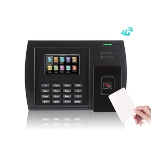 4G беспроводной перфокарты RFID считыватель времени и посещаемости с TCP/IP и USB-портом - Product Image 1