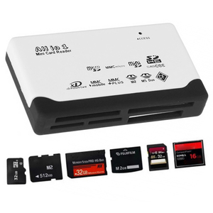 Nuovo esterno All in 1 Mini Muti scheda di memoria ad alta velocità lettori di schede USB 2.0 adattatore per lettore di schede - Product Image 3
