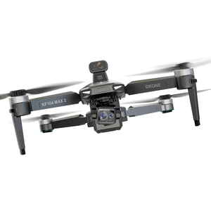 โดรนสี่ใบพัดควบคุมด้วยระบบไวไฟ FPV พับได้4K กล้อง HD สองสิ่งกีดขวางการหลีกเลี่ยงการไหลของแสงตำแหน่งโดรน RTF 6กม. - Product Image 4