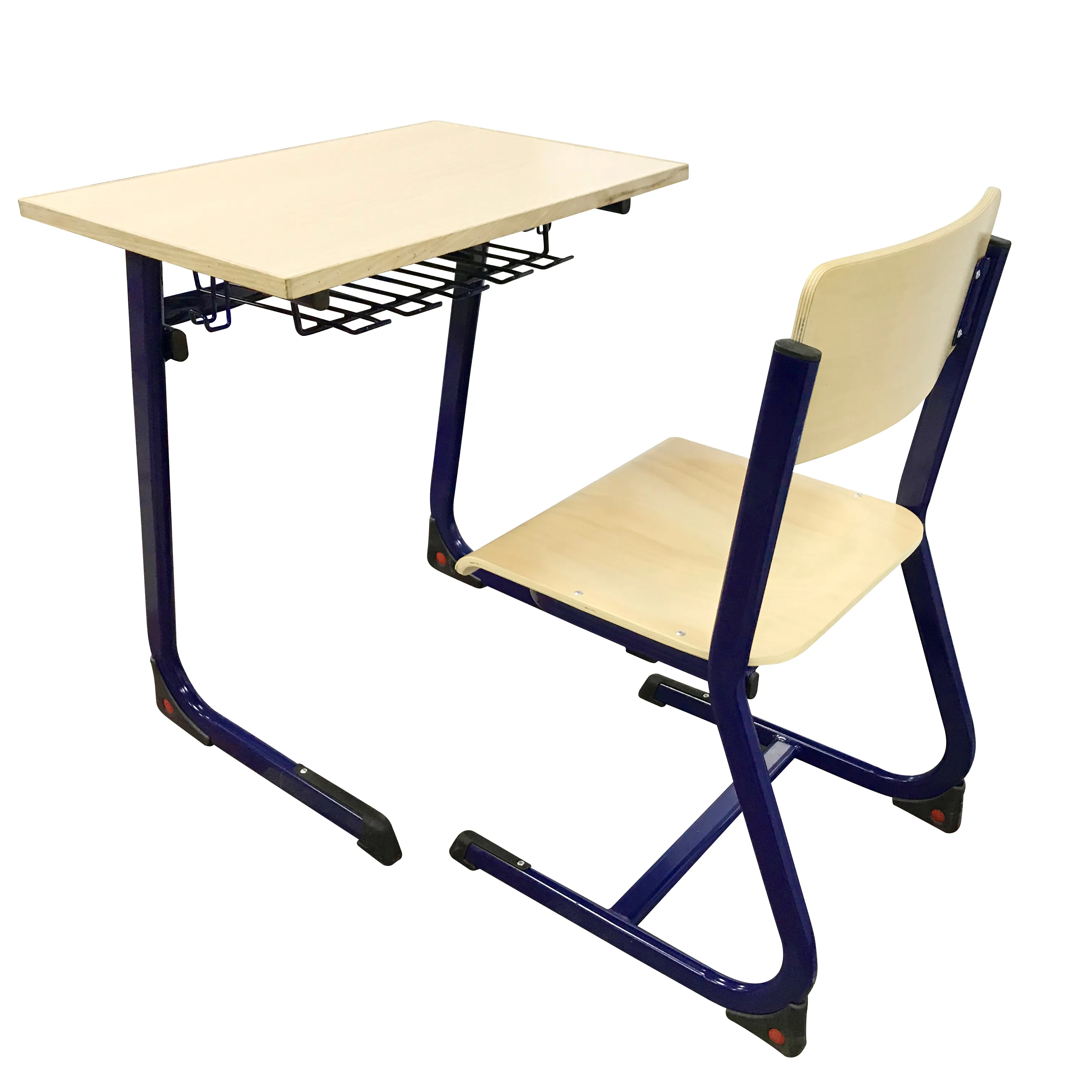בית ספר עץ חומר וריהוט בית הספר סט סוג אחת תלמיד שולחן וכיסא