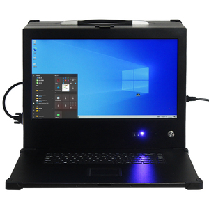 Nuevo modelo portátil industria computadora 17,3 pulgadas 1920*1080 resolución Atx Matx PC chasis de computadora con teclado - Product Image 1