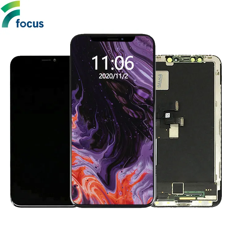 Para O Iphone X Substituição Da Tela Lcd 5.8 Digitador Assembléia Lcd Para O Iphone X 10 E Câmera Traseira