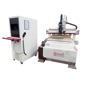 1325/1530 enrutador CNC ATC máquina de grabado CNC enrutador CNC de 3 ejes con mesa de descarga de carga para muebles de puerta - Product Image 3