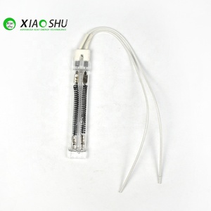 XIAOSHU 220V 700W Diameter 16mm Electric Quartz Heating Element Infrared Glass Tube <strong>Heater</strong> - Product Image 1