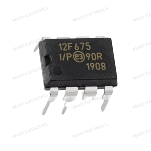 PIC12F675-I/P microcontrollore CMOS a 8 Bit basato su Flash 8 Pin PIC12F675