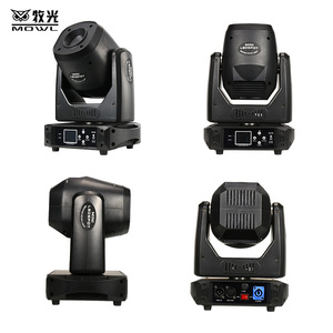 שלב תאורת 100 W DMX 100 ואט Strobe Beam Gobo ספוט LED הזזת ראש אור dj דיסקו בר