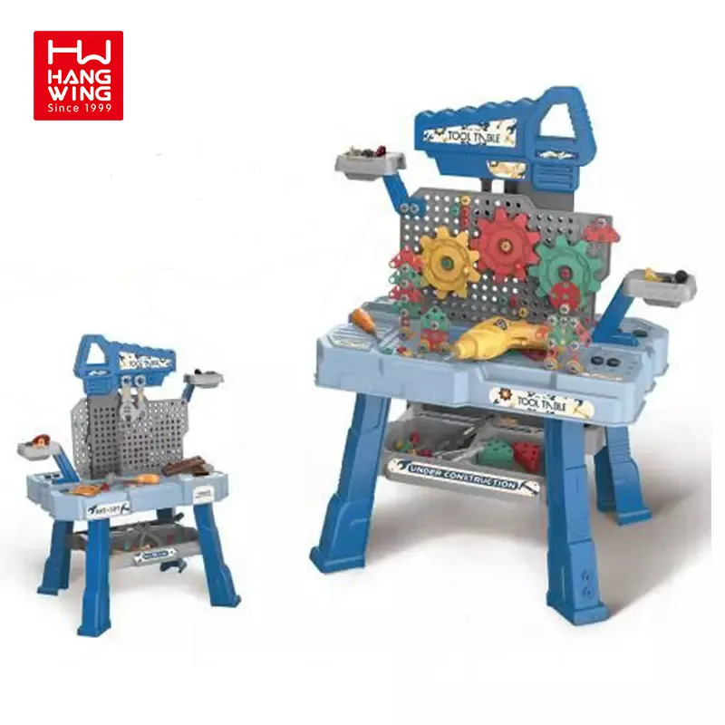 HW TOYS nuovi prodotti giocattolo di plastica strumento per bambini tavolo da gioco set da officina giocattolo kit da giardino per bambini spielzeug kinder strumento manuale