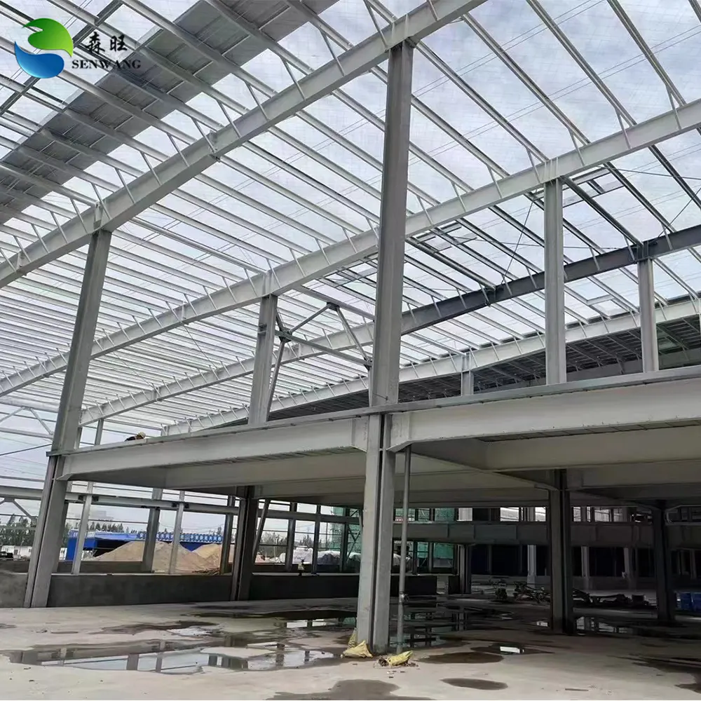 Harga pabrik Tiongkok bahan bangunan gudang struktur baja konstruksi cepat prefabrikasi