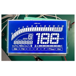 Benutzer definiertes Segment LCD-Werks fahrzeug anzeige 7 Segment Kilometer zähler Digital Low Power 7 Segment Kunden spezifisches LCD-Display - Product Image 1