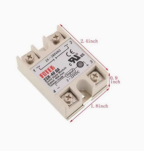 Módulo de relé de estado sólido SSR de salida AC 90-480V de entrada para DC 3-32V 40A oferta caliente