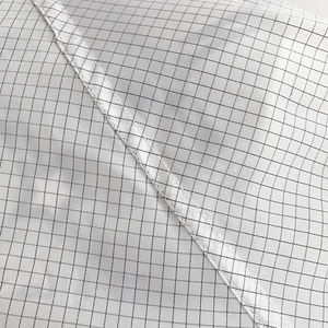 Bụi bằng chứng có thể giặt Trắng 5mm lưới phòng sạch chống tĩnh điện <span class=keywords><strong>ESD</strong></span> trùm đầu Coverall smock - Product Image 2