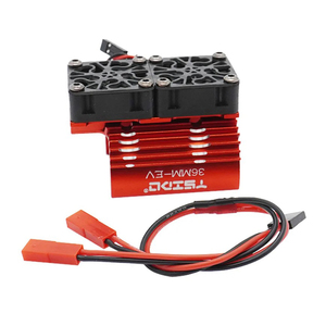 YSIDO 36MM-EV <span class=keywords><strong>RC</strong></span>モーターデュアル冷却ファンヒートシンク3665 3670 3674 3680モーターHPI HSP Traxxas Axial Redcat 1/10 1/7 1/8 <span class=keywords><strong>RC</strong></span>カー