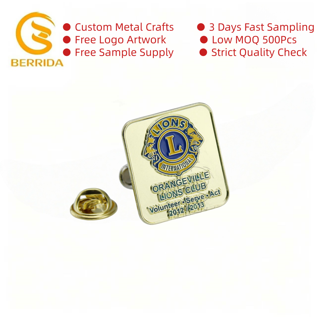 Chinese Seal Carving Custom Logo Round Badge