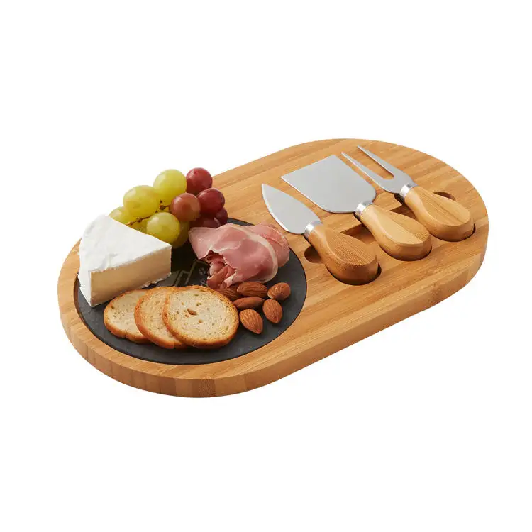 قطع الجبن الخشب متعدد الأغراض من الفولاذ المقاوم للصدأ مع أدوات صنع السكاكين